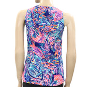 Lilly Pulitzer Essie Printed Tank Blouse Top