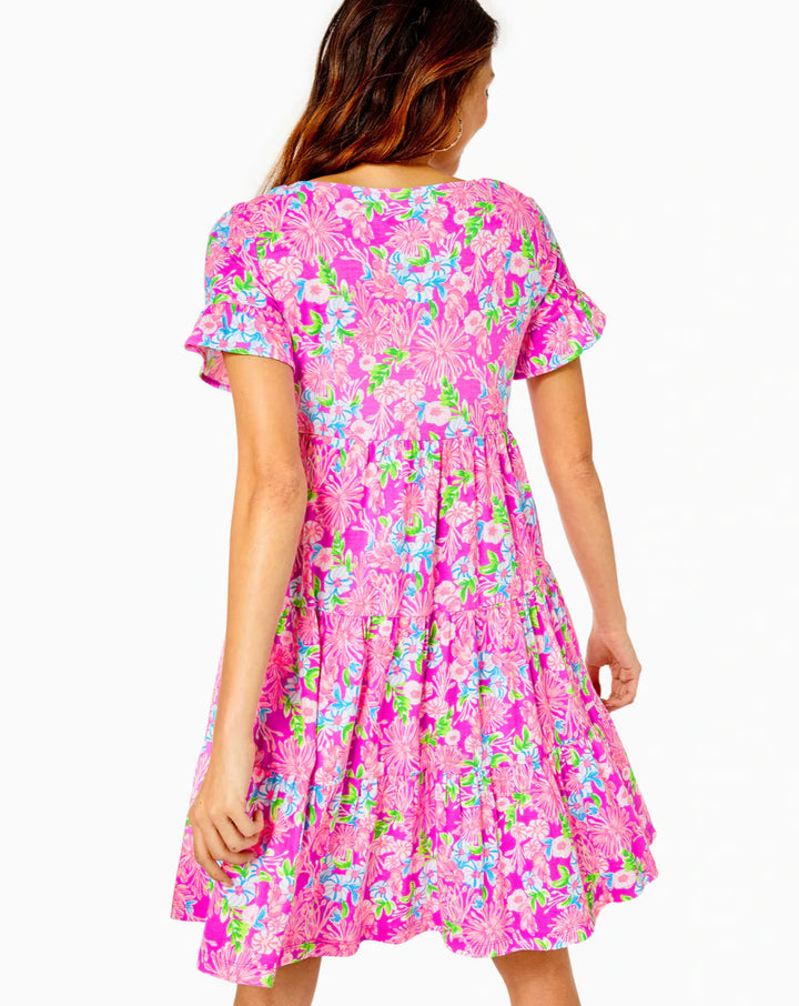 Lilly Pulitzer Jodee Short Sleeve Swing Mini Dress