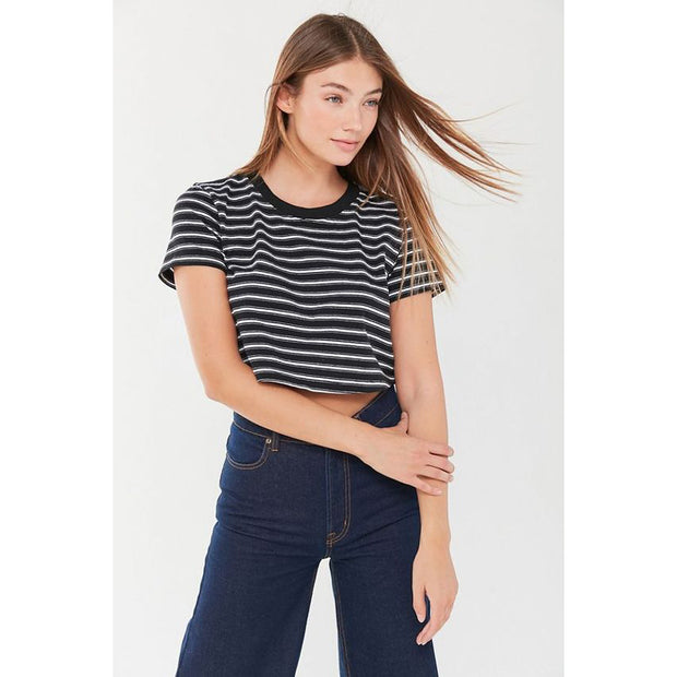 BDG Urban Outfitters Striped Best Friend Tee T-shirt