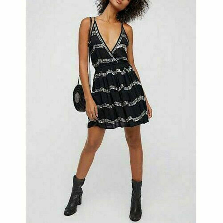 Intimately Free People Make It Rain Mini Dress