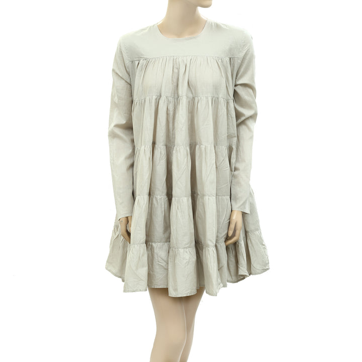 Merlette Soliman Tiered Mini Dress