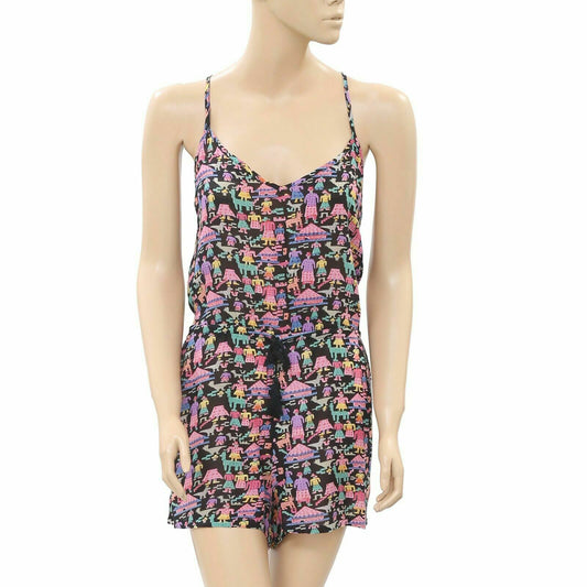 Staring At Star Urban Outfitters Printed Romper