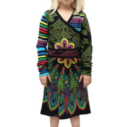 Desigual Kids Floral Printed Mini Dress