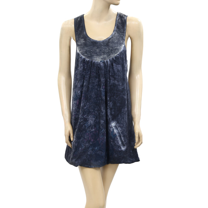 Joe Browns Tie & Dye Crochet Mini Dress