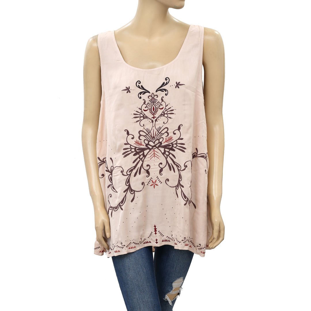 Odd Molly Anthropologie Dolomite Studded Tunic Top