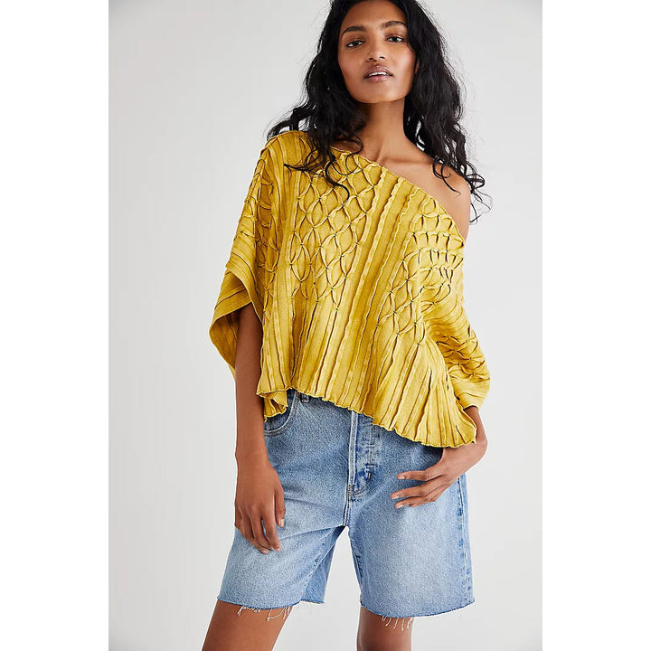 Free People Rosco Tee Blouse Top