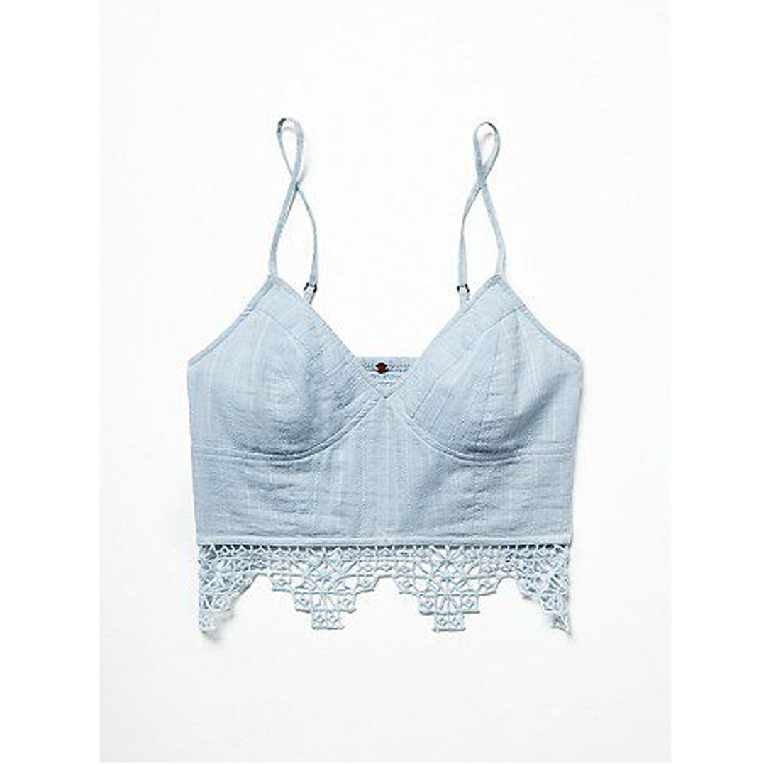 Free People FP One Geo Bralette Crop Top