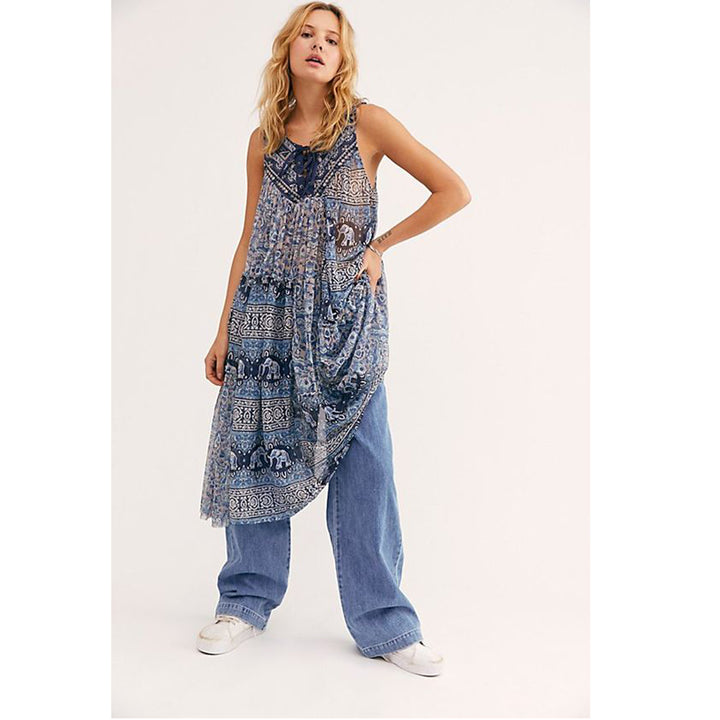 Free People The Wanderers Maxi Top