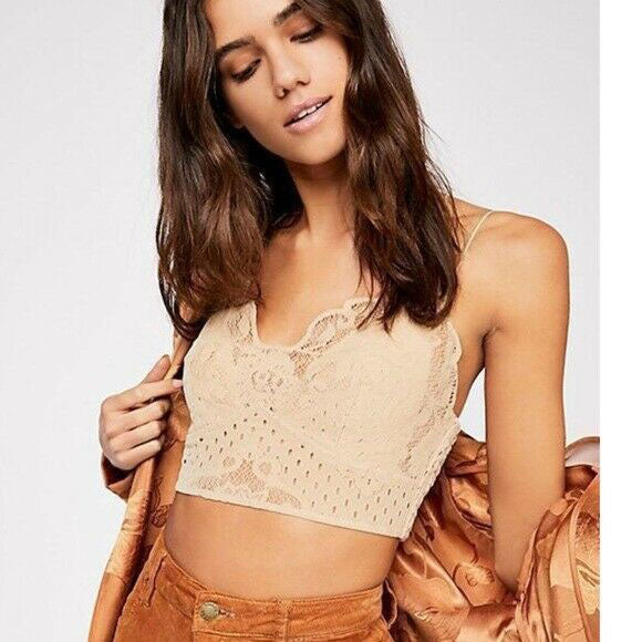 Free People FP One Madonna Nude Bralette Top