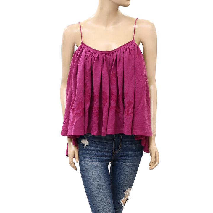 Free People On Clouds Tank Blouse Top