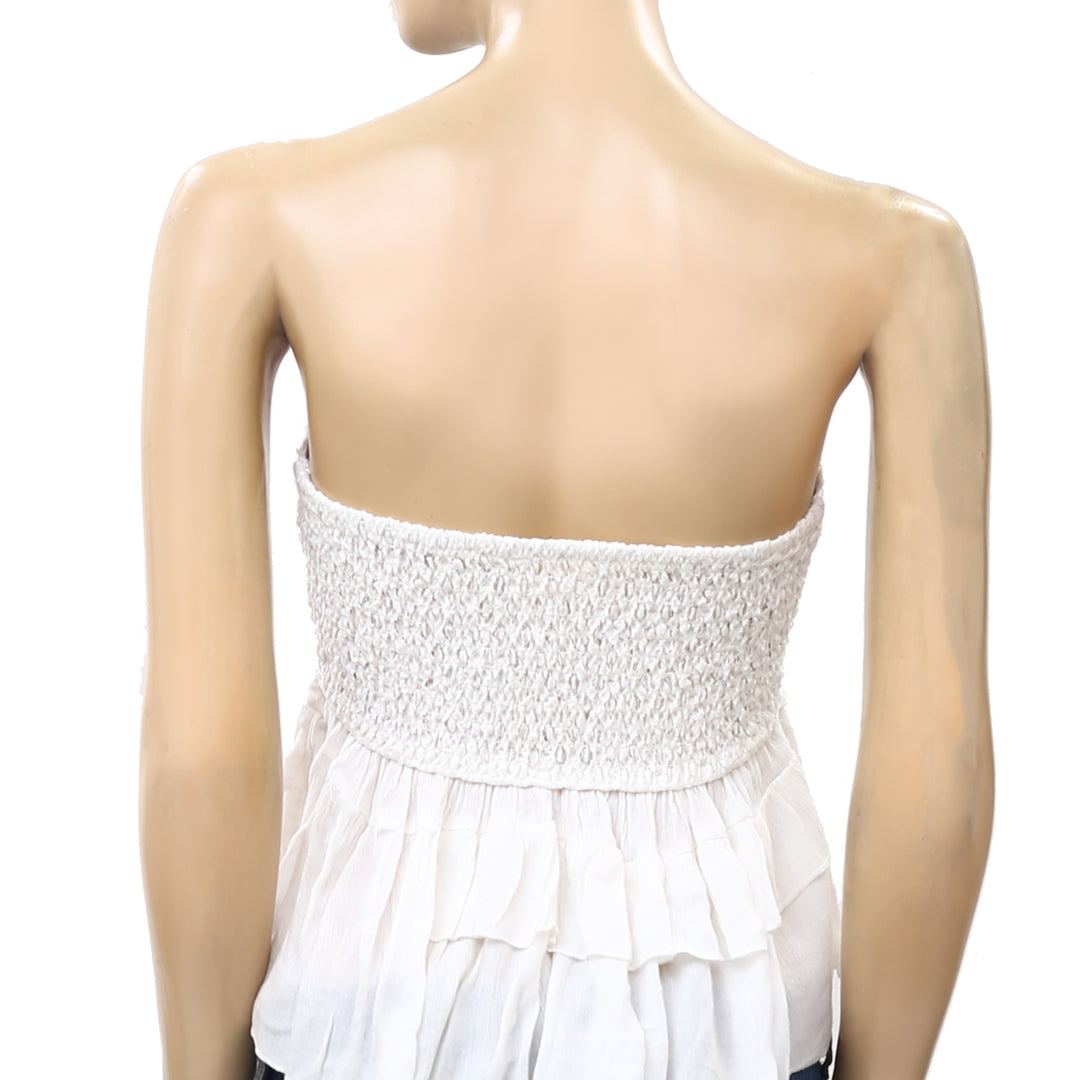 Intimately Free People Adella Corset Cami Tube Blouse Top