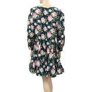 Uterque Zara Floral Printed Mini Dress