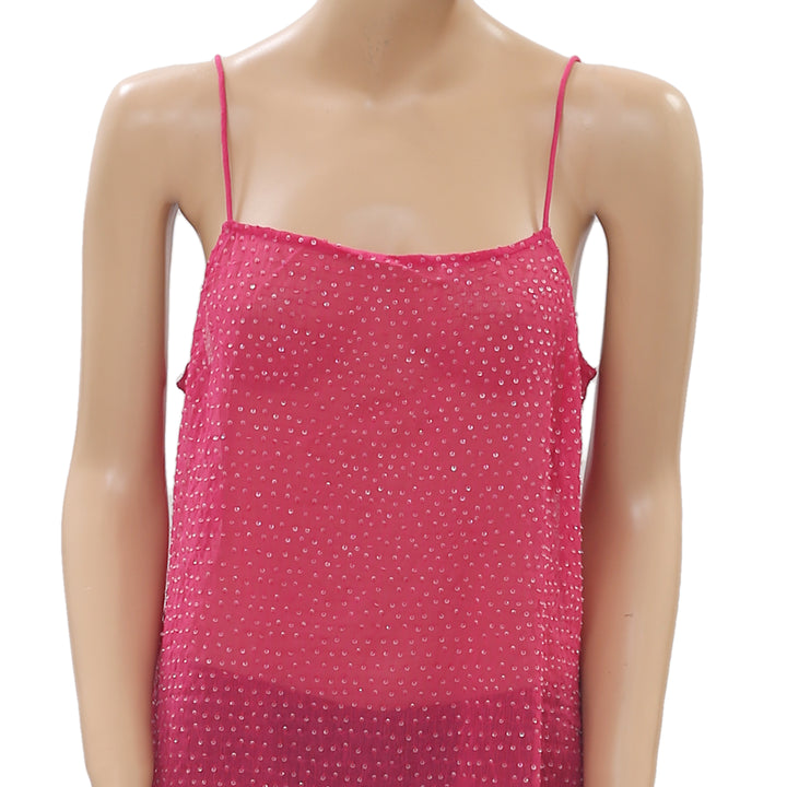 Intimately Free People Sequin Embellished Cami Tunic Top