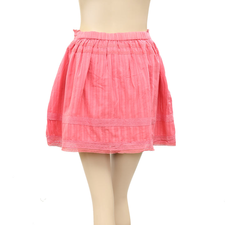 Zadig & Voltaire Joxini Lace Fushia Skirt