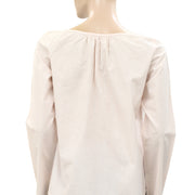 Odd Molly Anthropologie Solid Blouse Shirt Top
