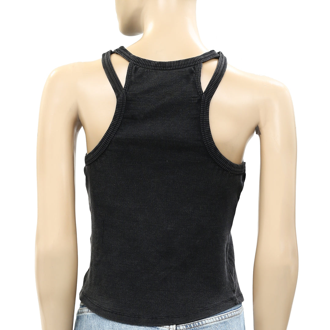Daily Practice by Anthropologie Ribbed Tank Blouse Shirt Top
