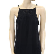 Doen Yucca Embroidered Tie Tunic Tank Top