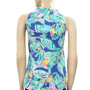 Lilly Pulitzer Essie Printed Tank Blouse Top