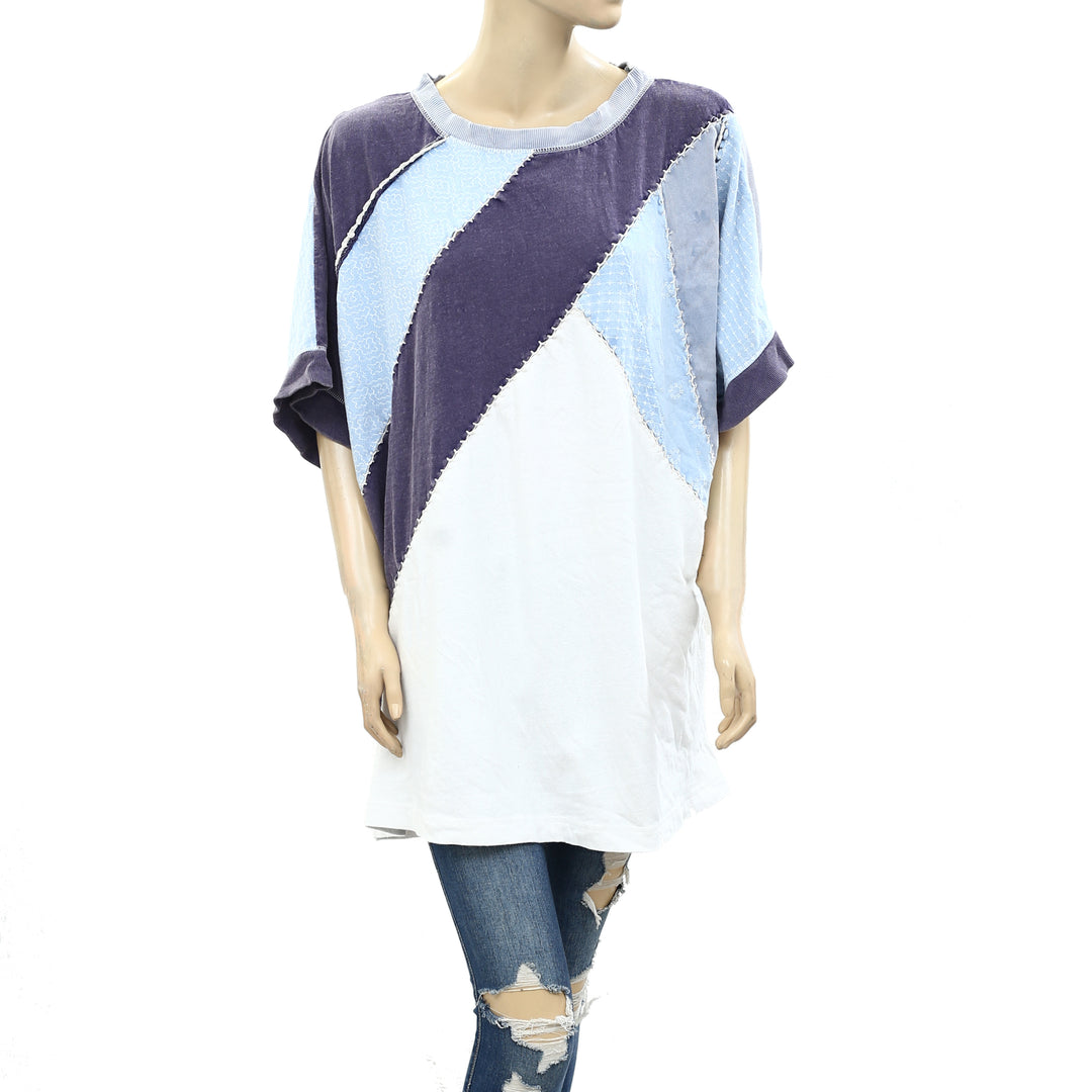 Free People We The Free Colorblock Oversized Tunic Top