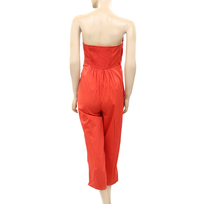 The Label Life Scarlet Tube Red Jumpsuit