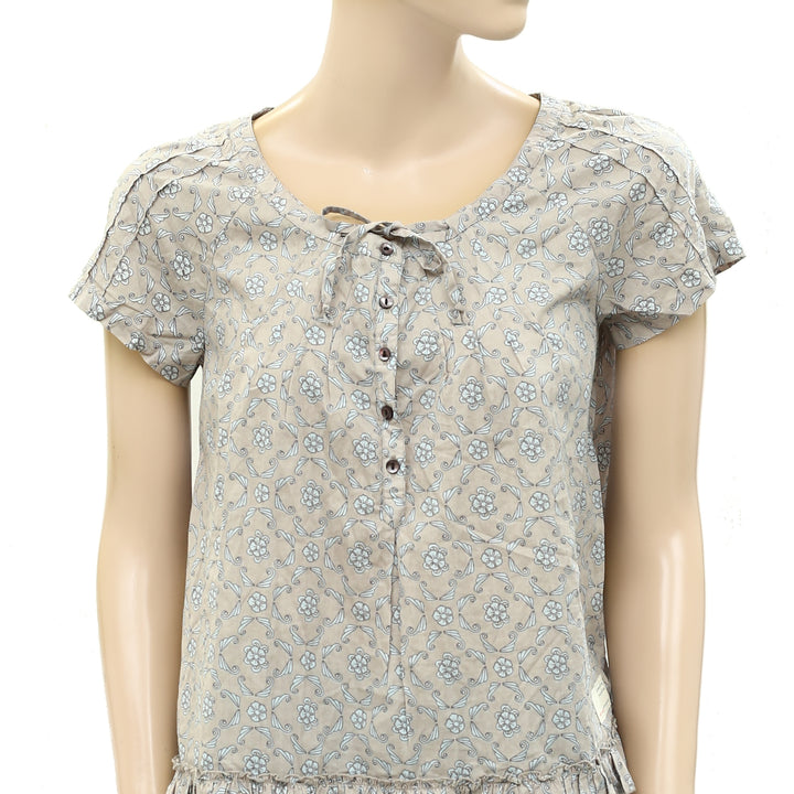 Odd Molly Anthropologie Amplify Blouse Top