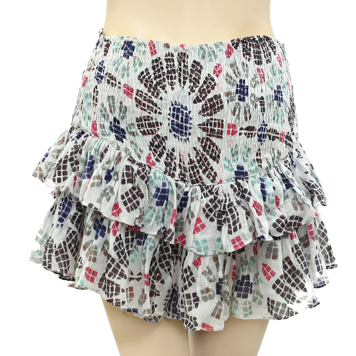 Free People FP One Pepita Printed Skort Shorts