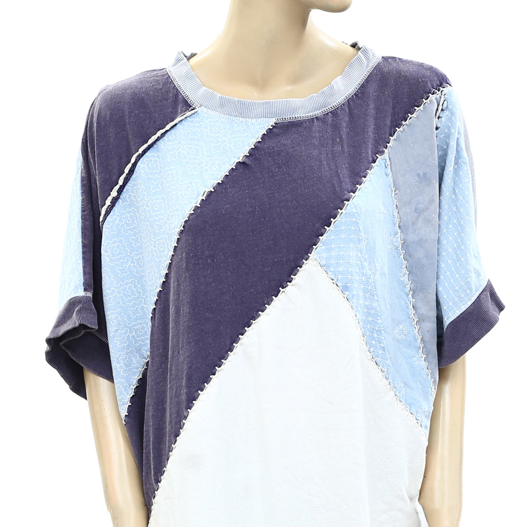 Free People We The Free Colorblock Oversized Tunic Top