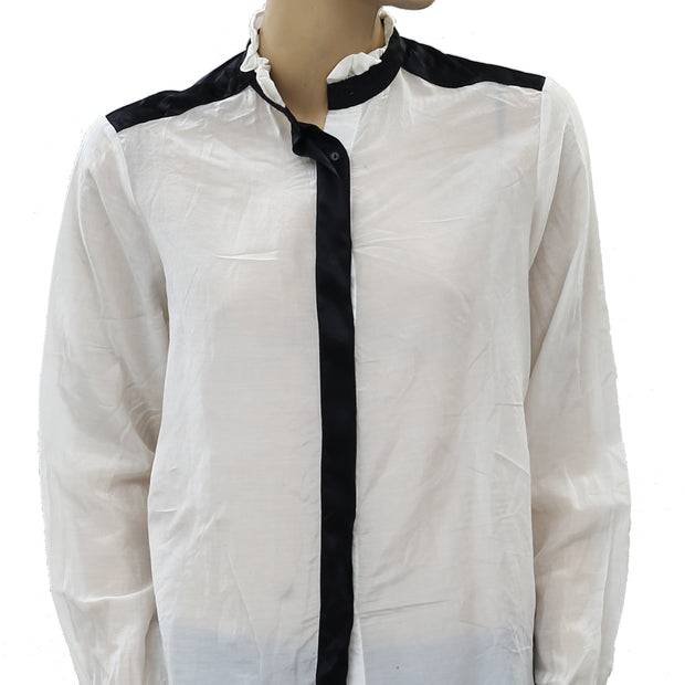 Urban Outfitters Ruffle Blouse Shirt Top