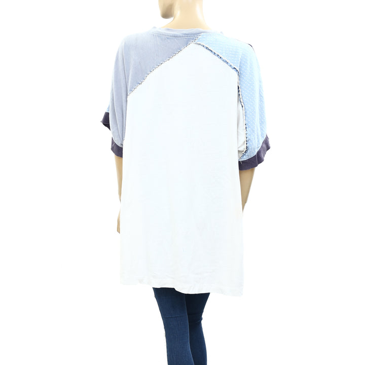 Free People We The Free Colorblock Oversized Tunic Top