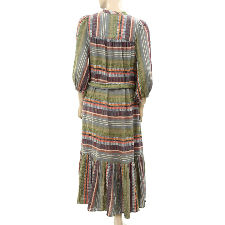 D.RA Jacquard Jenwin Midi Dress M