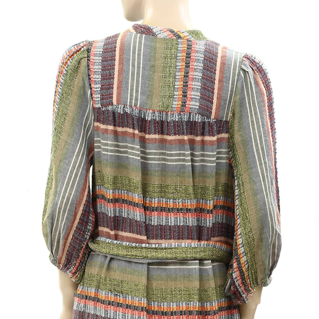 D.RA Jacquard Jenwin Midi Dress M