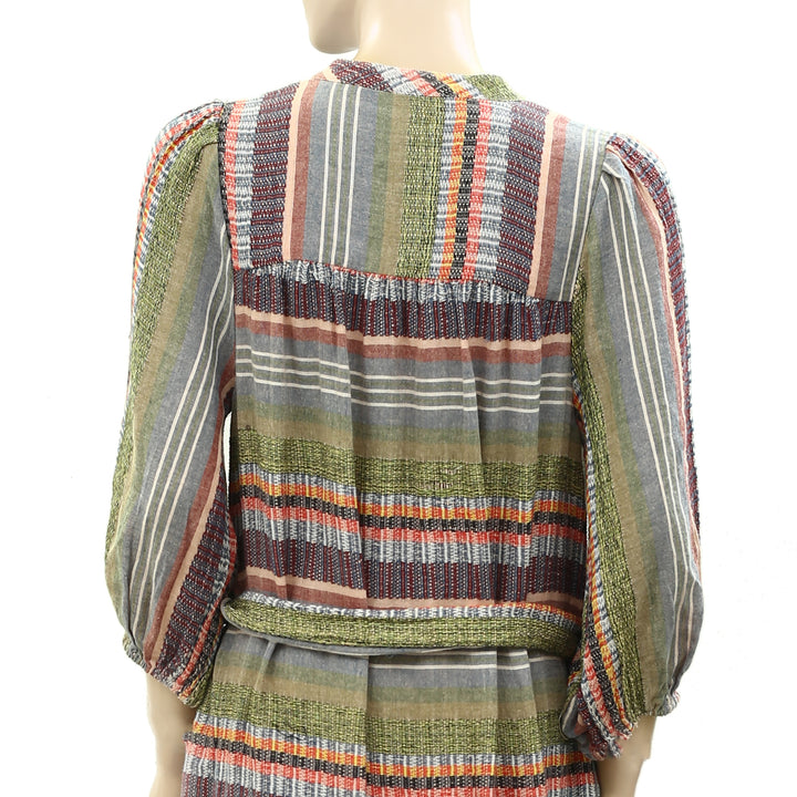 D.RA Jacquard Jenwin Midi Dress M