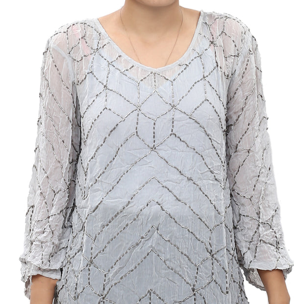 Free People Beaded Embellished Tunic Top