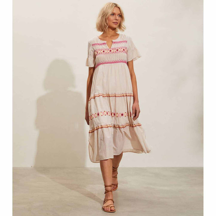 Odd Molly Anthropologie Signe Long Midi Dress