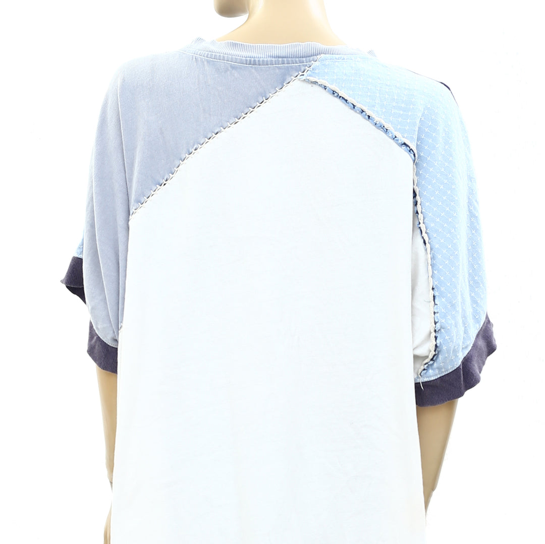 Free People We The Free Colorblock Oversized Tunic Top