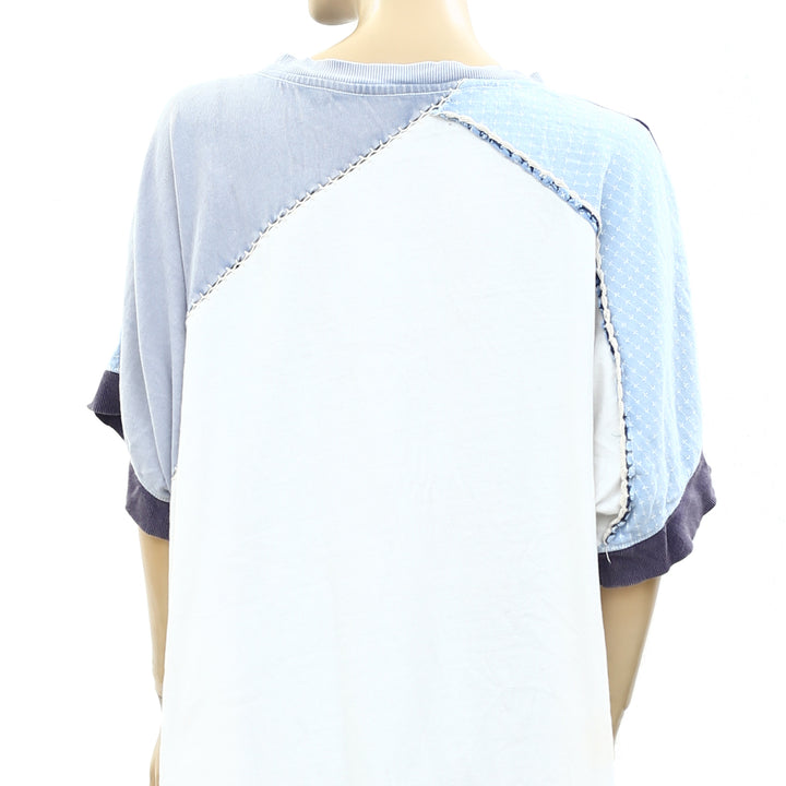 Free People We The Free Colorblock Oversized Tunic Top