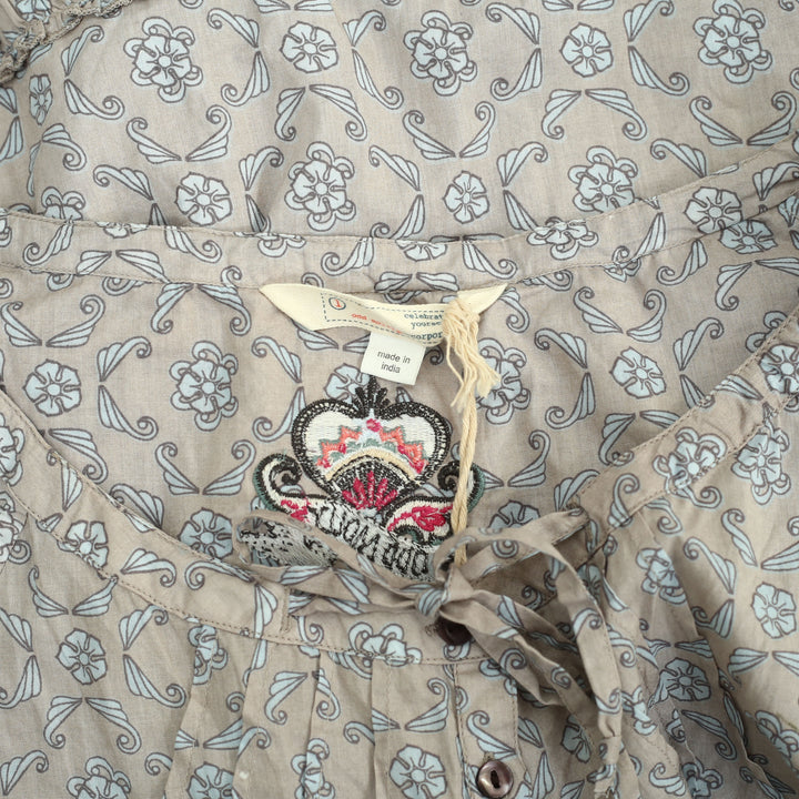 Odd Molly Anthropologie Amplify Blouse Top