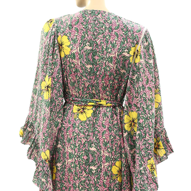 La Dovitch Floral Printed Maxi Dress
