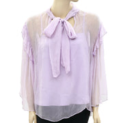 HappyXNature Kate Hudson Ruffle Blouse Top