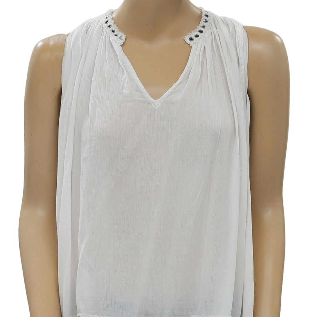 Denim & Supply Ralph Lauren Studded Blouse Top