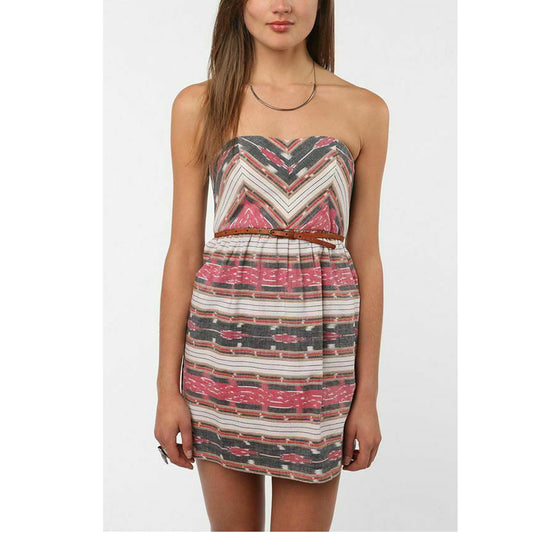 Staring At Stars Urban Outfitters Strapless Tube Mini Dress