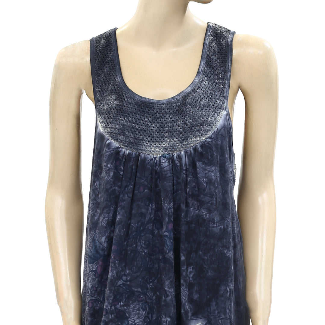 Joe Browns Tie & Dye Crochet Mini Dress