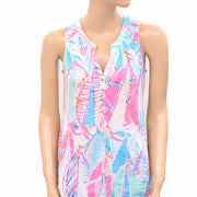 Lilly Pulitzer Essie Printed Tank Tunic Top