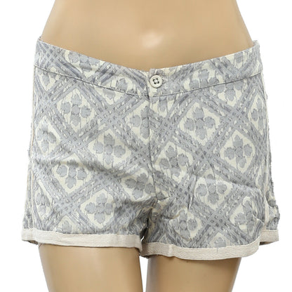 Free People Embroidered Shorts