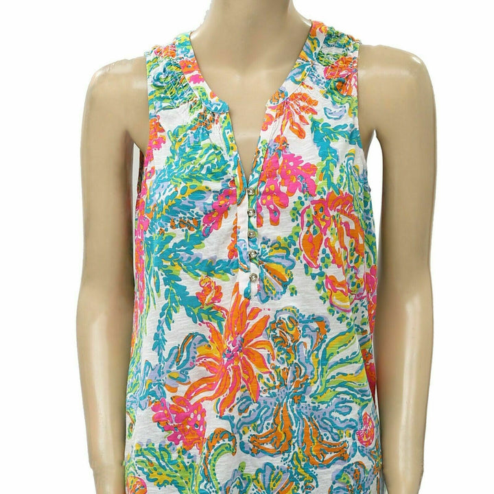 Lilly Pulitzer Essie Tank Blouse Top