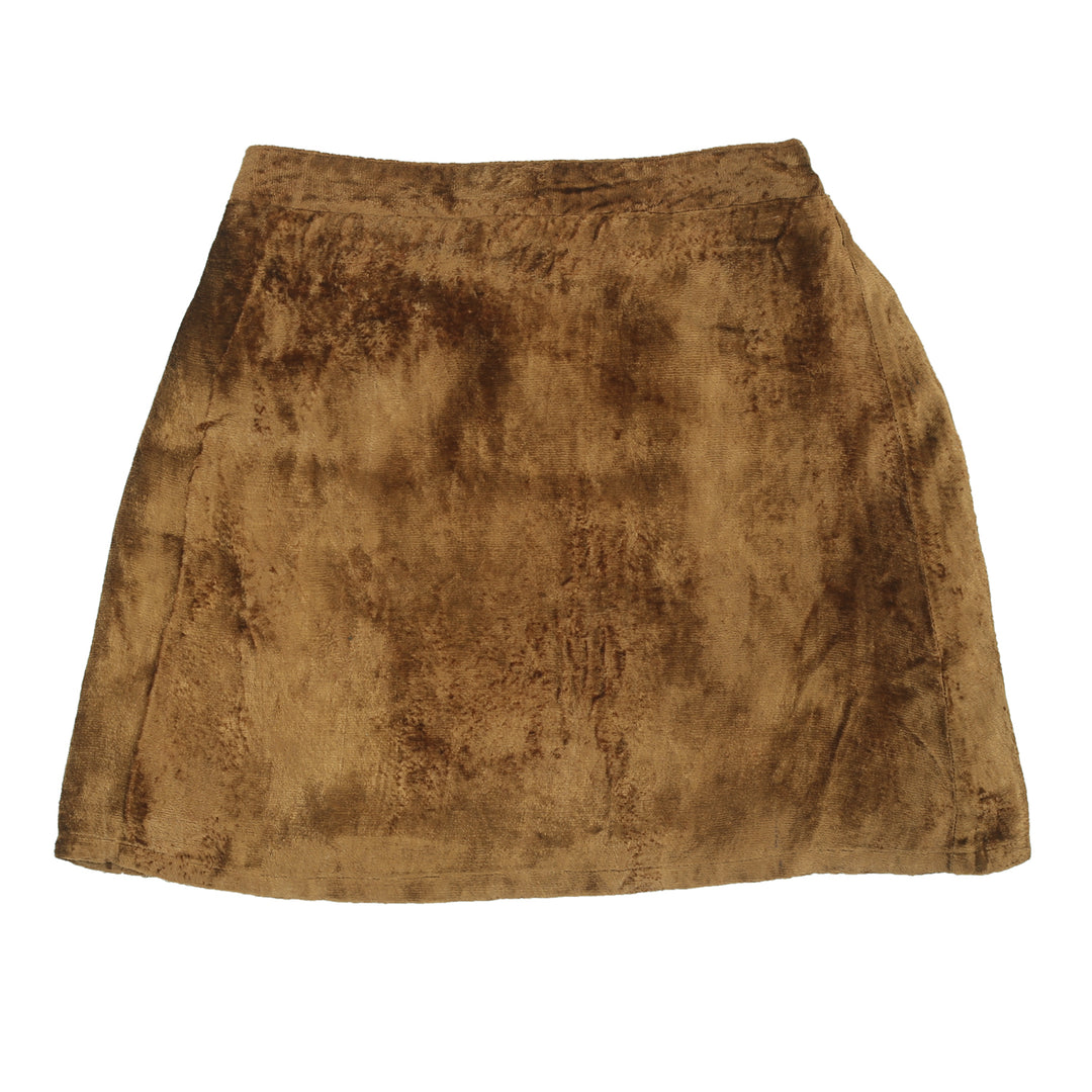 Antik Batik Girls Kids Solid Velvet Skirt 6 Years