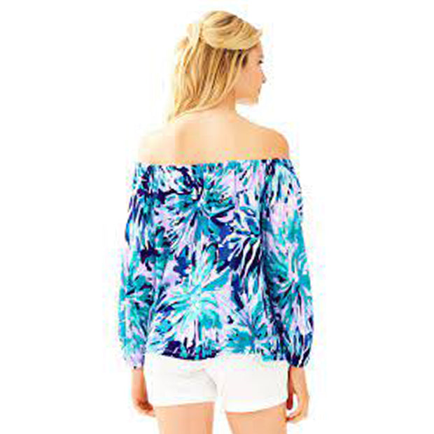 Lilly Pulitzer Enna Knit Blouse Top