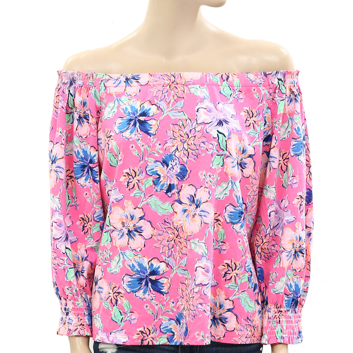 Lilly Pulitzer Lessa Blouse Top