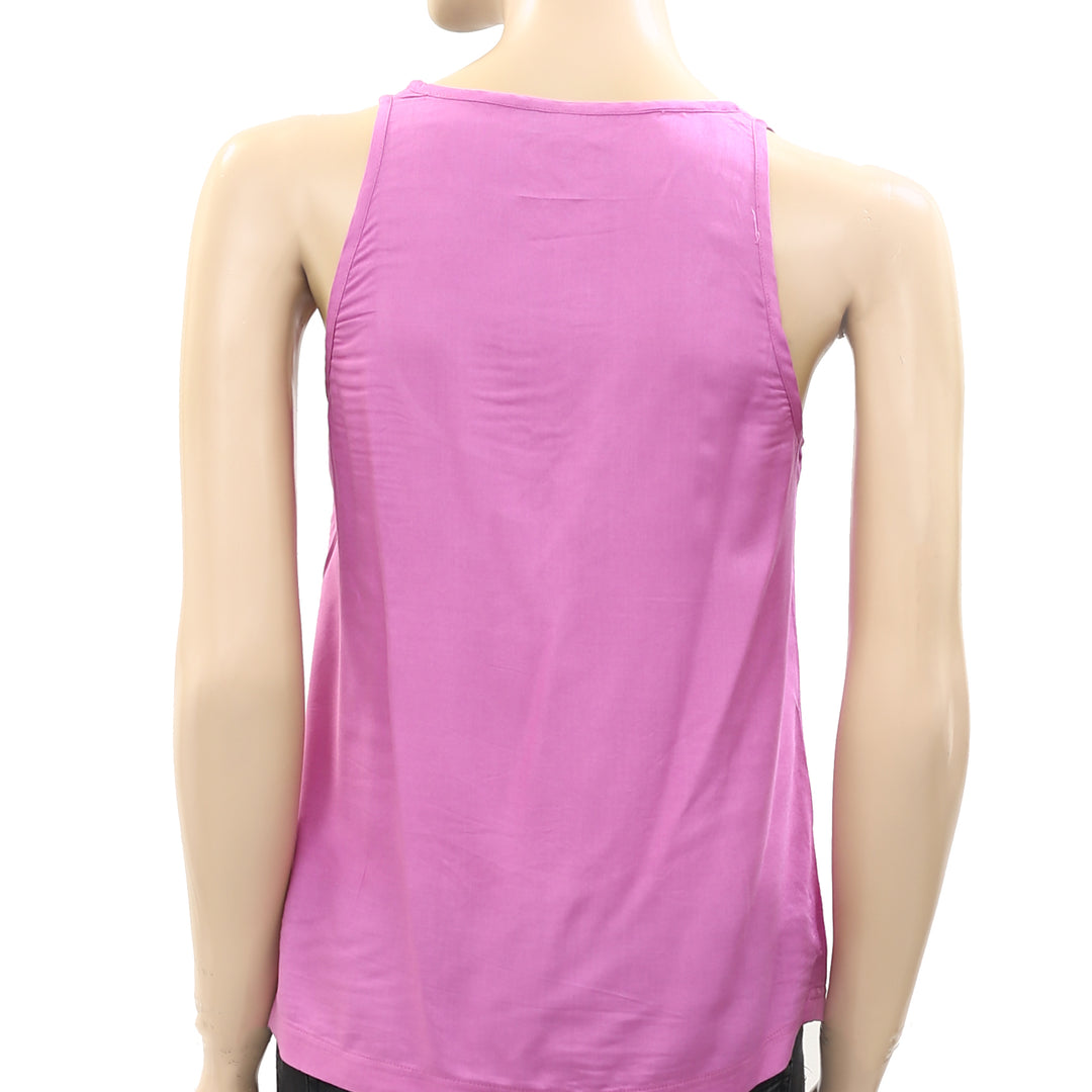 Farm Rio Anthropologie Basic Regatta Tank Blouse Top