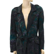 Mes Demoiselles Paris Kimono Jurk Moldavite Coat Coverup Top S 38